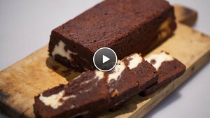 Gemarmerde chocolade-ricottacake