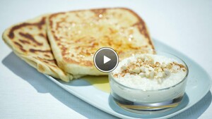 Zoet Marokkaans: rijstpudding met oranjebloesemwater en amandelen & Marokkaans graif