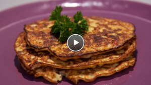 Streik uit Aruba (Vispannenkoekjes) & bakbanaan met kaneel