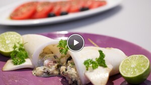 Calamari ripieni (Gevulde pijlstaartinktvis)
