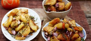 Perfect geroosterde aardappels