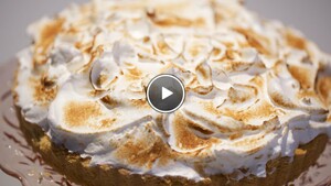 Brazilian lime pie