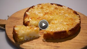 Makkelijke kokos-ananascake
