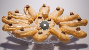 Parijse koffie-eclairs