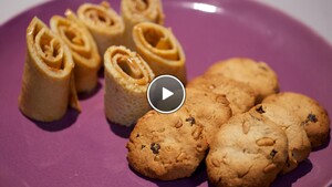 Pannenkoeken met dulce de leche en havermoutkoekjes (Argentinië)