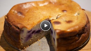 Blueberry cheesecake