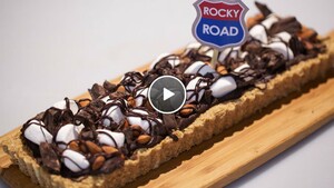 Rocky road taart