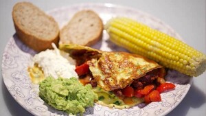 Mexicaanse omelettortilla