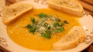 Crema di zucca & Crostini