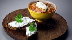 Tomaten rijstsoep
