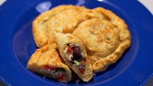Empanadilles de gallo pinto uit Nicaragua