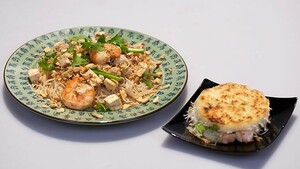 Pad Thai en garnalen-miekoekjes