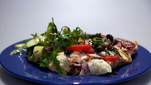 Italiaans belegde ciabatta