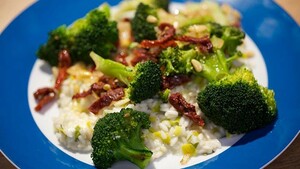 Risotto met mediterrane broccoli
