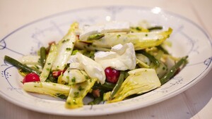 Franse Camembertsalade