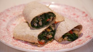 Aziatische saladewraps