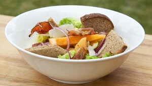Knapperige meloensalade