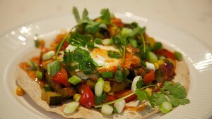 Range style eggs