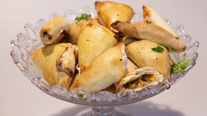 Arabische mosselsamosa’s
