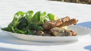Gegrilde lamskoteletjes