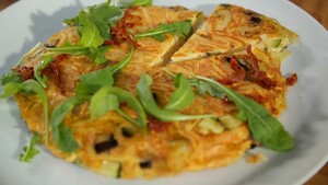 Pasta-omelet