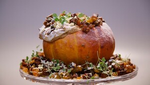 Pompoen-lepelcake