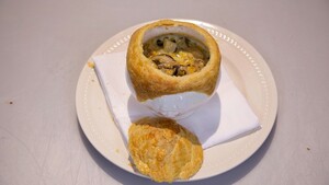 Topinamboerragout en croûte