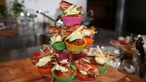 Rudolphs Tip: Appel-spekcupcake