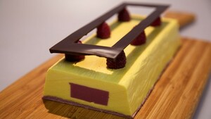 Mango-frambozenpavé
