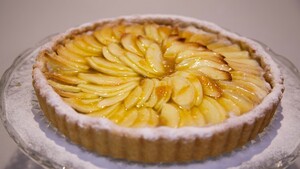 Franse appeltaart