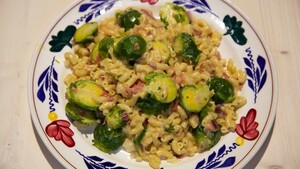 Spruiten mac & cheese