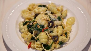 Romige pastinaakpasta