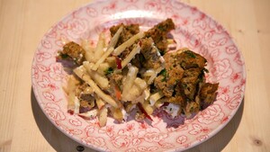 Knolselderij-ovenschotel