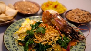 Bami goreng gamba