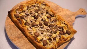 Snelle tarte flambée