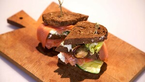 Clubsandwich met eiersalade à la Johnny