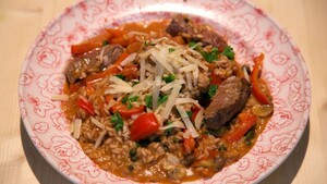 Risotto Stroganoff