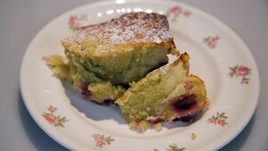 Goudse moppen-cobbler met kersen