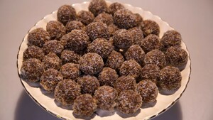 Kokos-hazelnootkugeln