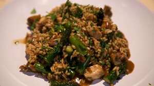 Teriyaki-risotto