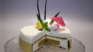 Pina colada taart