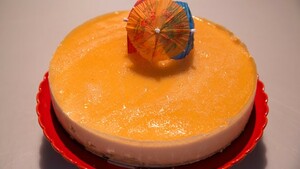 Tequila Sunrise taart