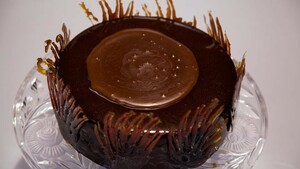 Chocolade-karameltaart