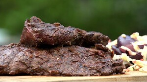 Bavette met uienchutney