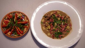 Carapulcra uit Peru (Aardappelstoofpot)