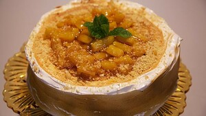 Indiase ananas-kerrietaart