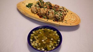 Takoyaki (Japanse hartige poffertjes)