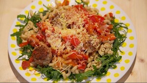 Pasta met ballen!