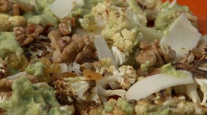 Gegrilde bloemkoolsalade