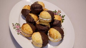 Gevulde kokosmakronen